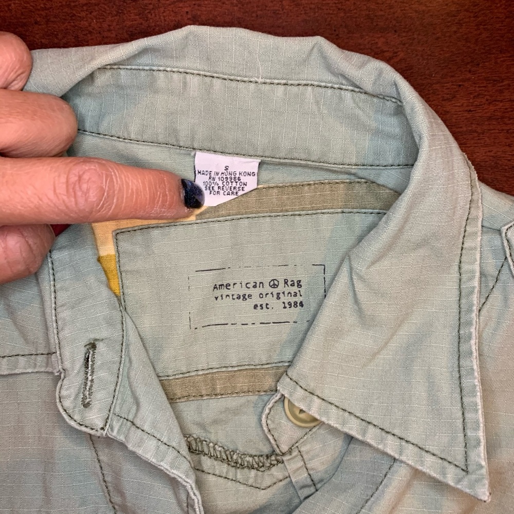 American Rag | Utility Button Up - Picture 7 of 7
